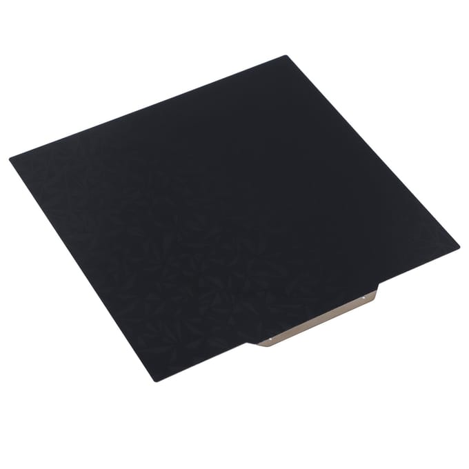 Plaque de construction double face Diamant PEO Texturé PEI 230x230mm Lit d'impression avec base magnétique pour Kobra black