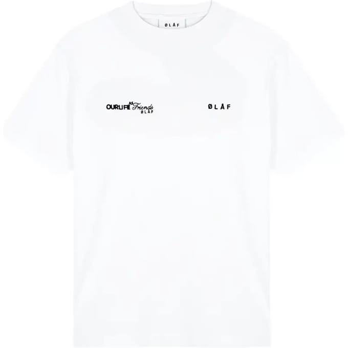 T-shirt Olaf Hussein Script Friends Boxy