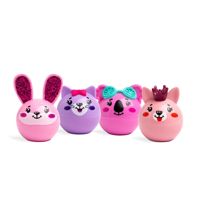 Hydraterende Lippenbalsem Voor Kinderen Fruitig Whimsy Animals Martinelia 4 G