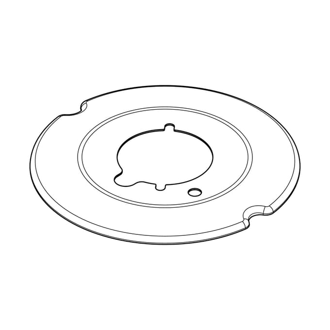 AEG deksel, secundair , zwart, 140047887140