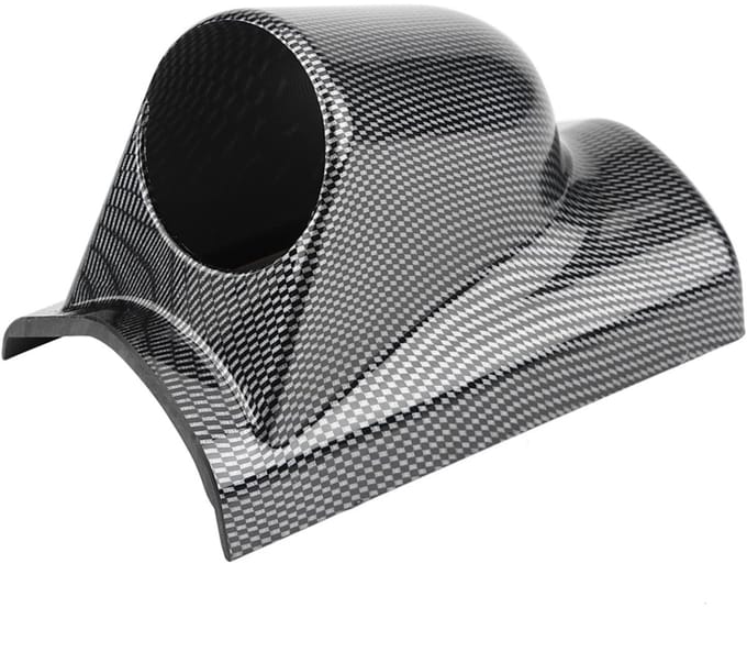 Dailygoods- Gauge Pod Carbon Fiber - Universele Meter Houder - Beugel