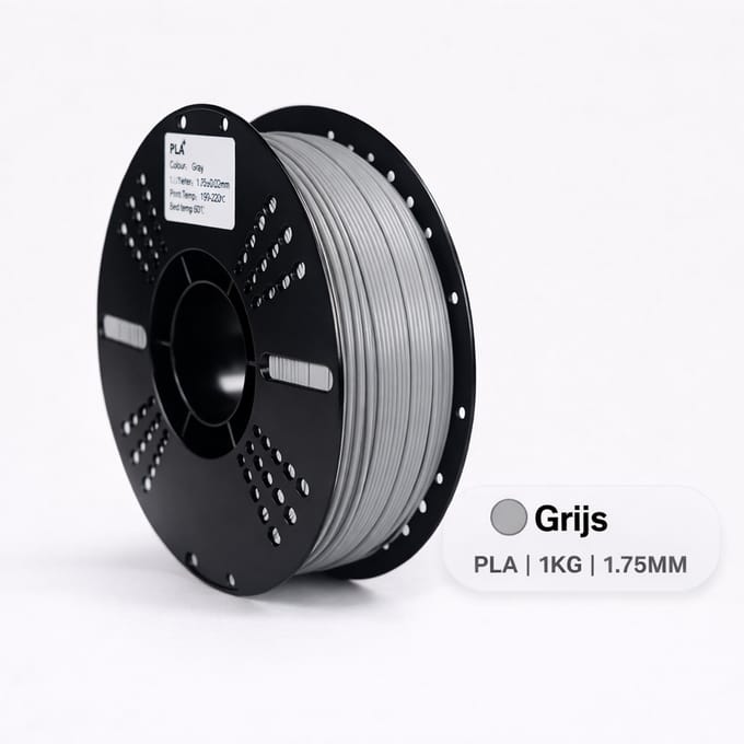 PLA+ Filament – Grijs – 1.75mm – 1KG – Koppelprint