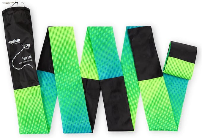 Vliegerstaart Prism Tube Tail 20 ft. Aurora AU20 Groen 6 m