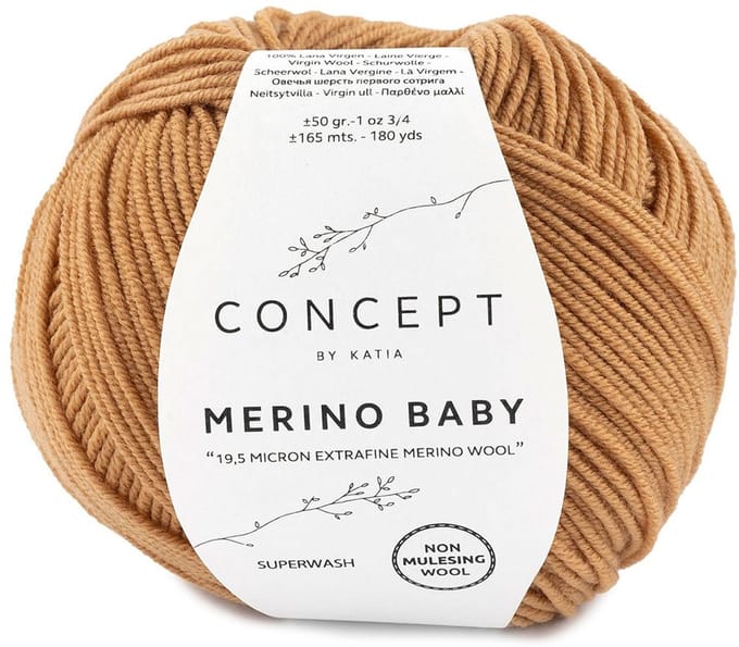 Katia Concept Merino Baby - 99 camel - Wol Garen