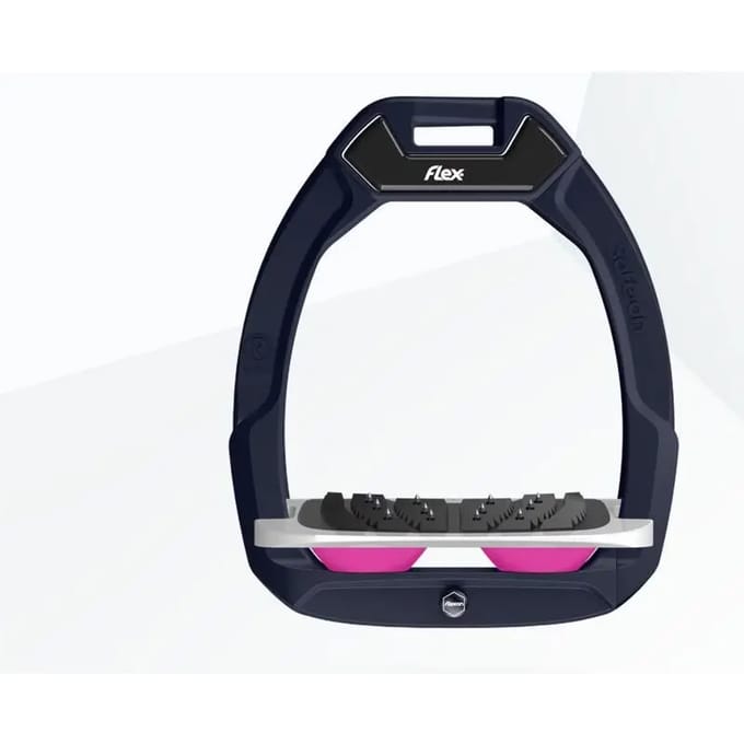 Verstelbare veiligheidseisen met ultra grip bruin/grijs/roze Flex-On Safe-On
