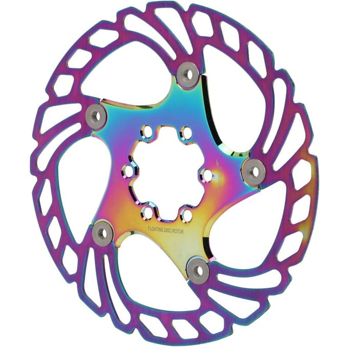 Disques de Frein à Disque pour Vélo 6 Trous Accessoire de Cyclisme pour Vélo de Montagne Couleur Plaqué 160MM