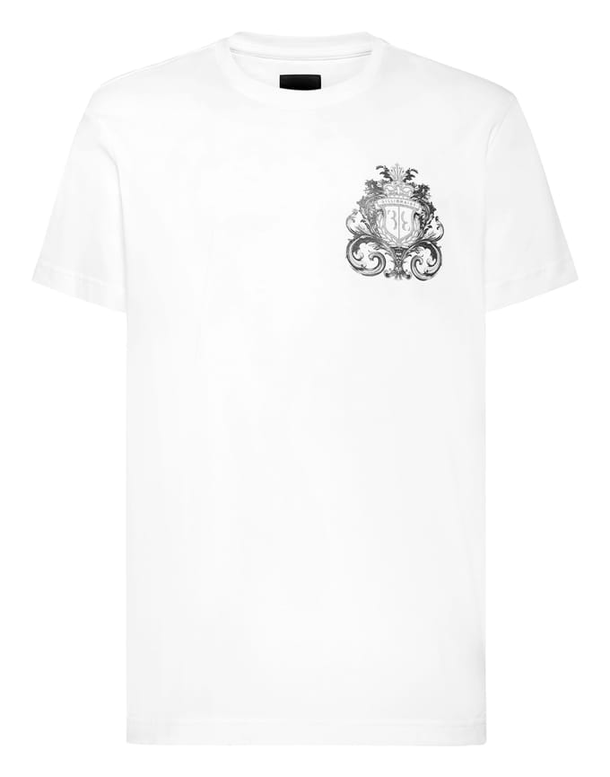 T-Shirt Ronde Hals Ss Crest Barok