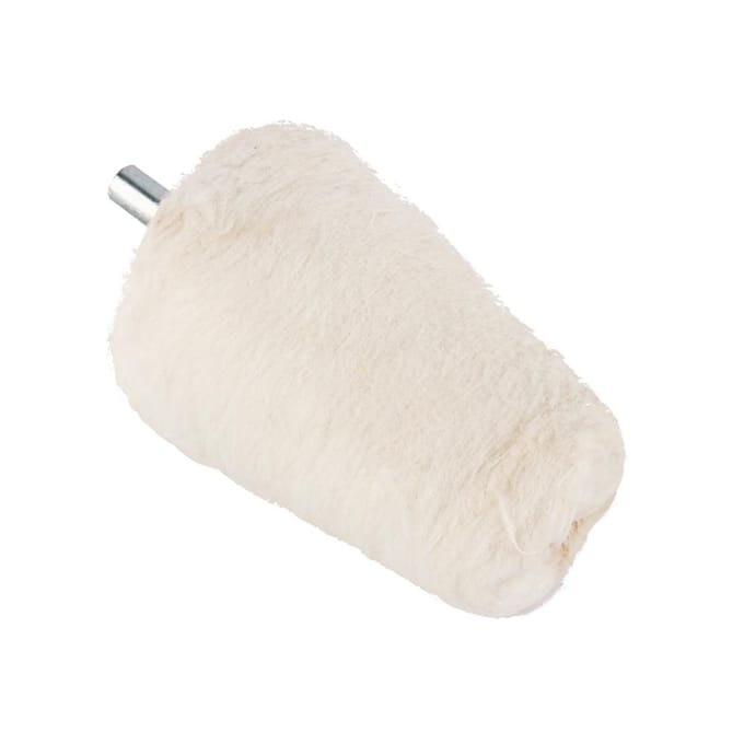 Cône de Polissage en Mousse Tampons Automobiles Voiture Bateau Pour Roues Avec Perceuse Électrique white