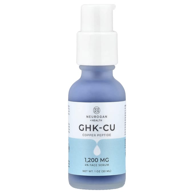 Neurogan Health, GHK-CU Koperpeptide, Gezichtsserum, , 30ml(1 ons) gray