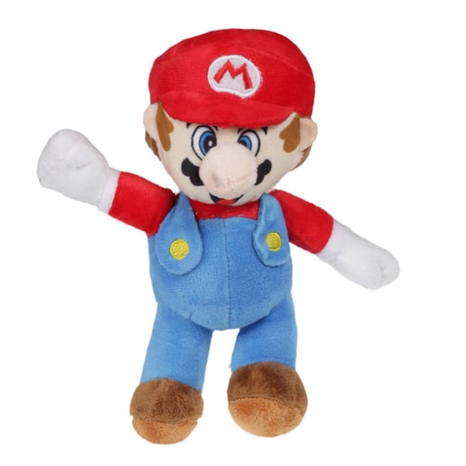 Nintendo Pluche knuffel pop - Game karakter Super Mario - 21 cm - Speelgoed poppen - cadeau