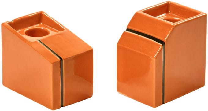 Serax Silos Kandelaar Set Van 2 Orange