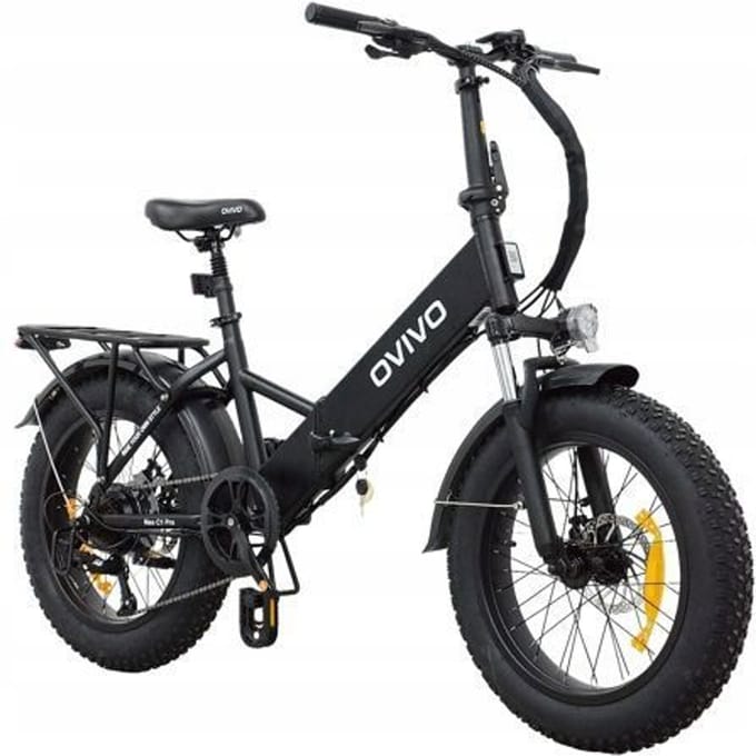 Vélo électrique - OVIVO - C1 Pro - 250W - 10.4Ah - 25km/h - Noir