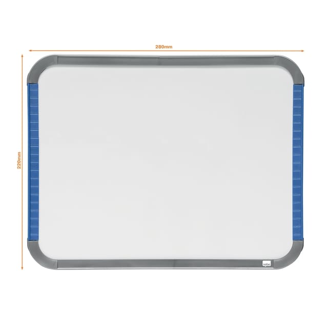 Nobo Mini Magnetisch Whiteboard met Smal Frame 220x280mm Wit