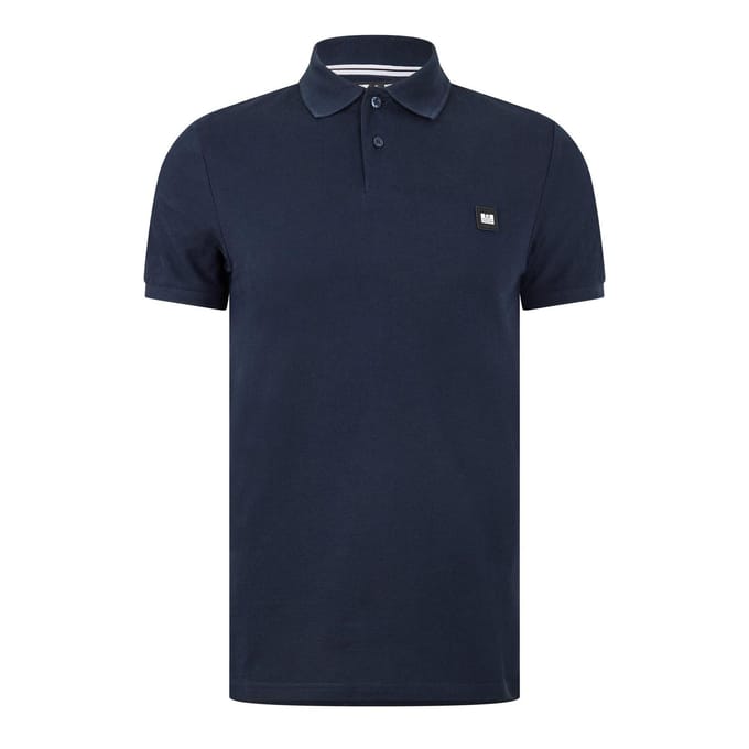 Weekend Offender Heren Barnum Poloshirt met Korte Mouwen (Marine)