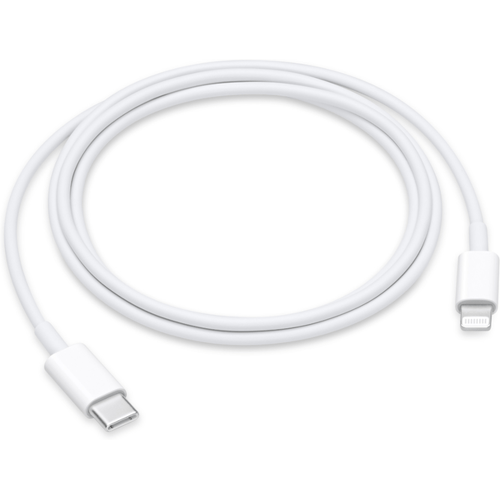 MUQ93ZM/A USB-kabel USB-C stekker, Apple Lightning stekker 1.00 m Wit
