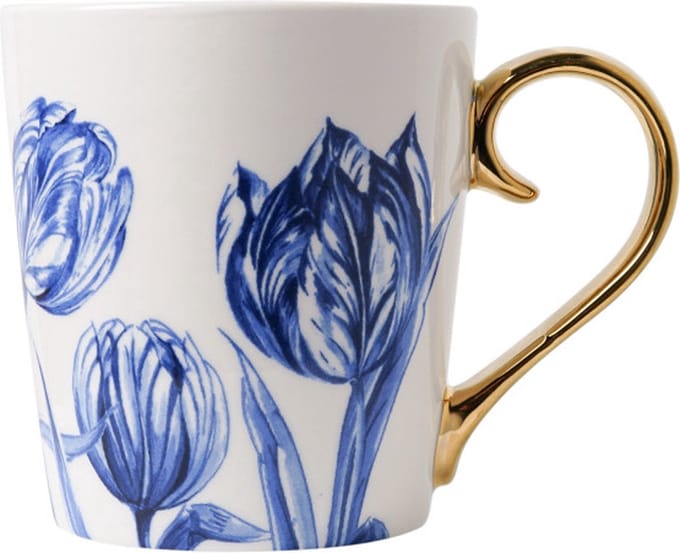 Mok Tulp - Goud - Keramiek - 300 ml