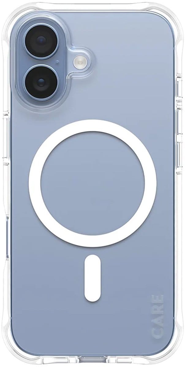 PanzerGlass CARE Fashionalbe Samba Backcover Apple iPhone 17 Transparant Inductieve lading