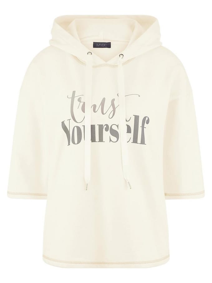 Capuchonsweatshirt Van MYBC wit