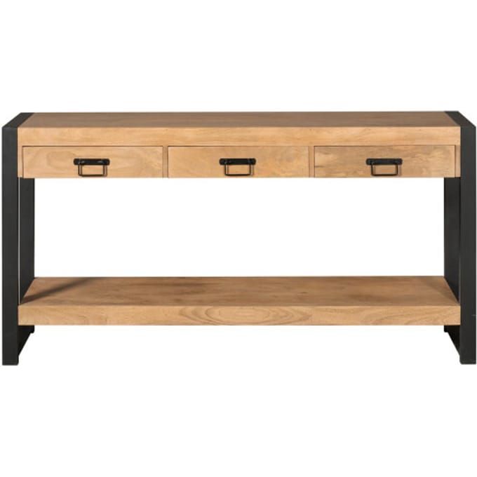 Starfurn Sidetable Britt - Naturel Mangohout - 150x35x76cm