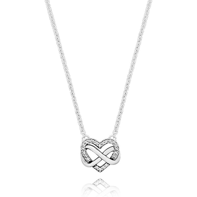 Pandora Ketting Infinity Heart 392666C01-50