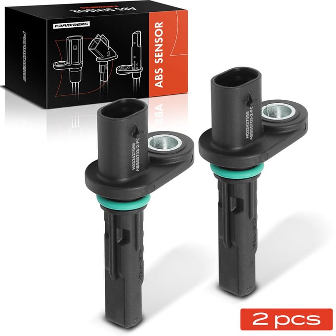 Frankberg 2x ABS Sensor Achteras Links Rechts voor Benz