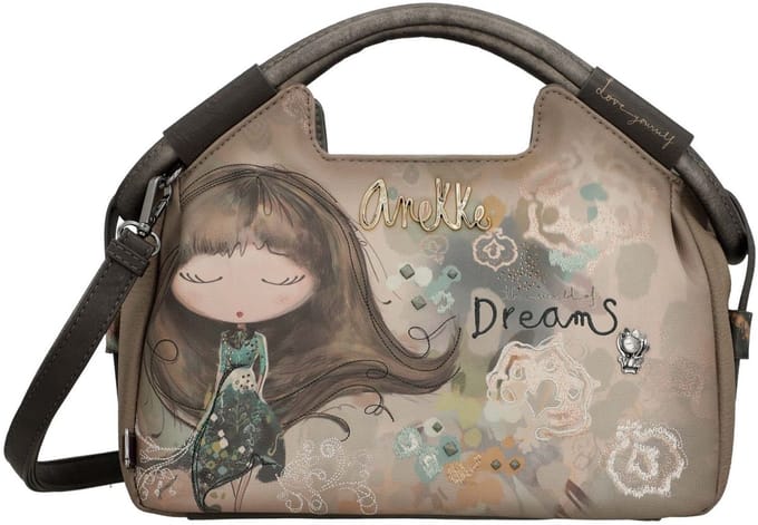 Anekke schoudertas handtas Real Bowling Bag Multicolor veelkleurig