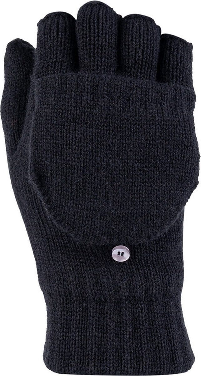 Fostex Vissers handschoenen 3M thinsulate - Met Opklapbare Wand- Zwart