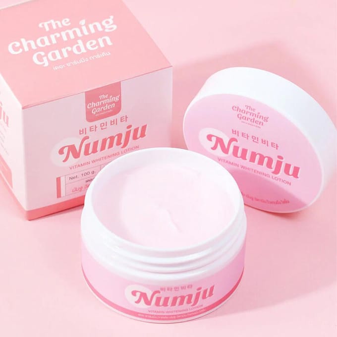 Numju Lotion Blanchissante Vitaminée 100 g. 100 g. white