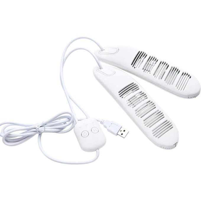 USB Schoenen Droger Intelligente Timing Schoenen Droger Steriliseren Elimineer Slechte wit