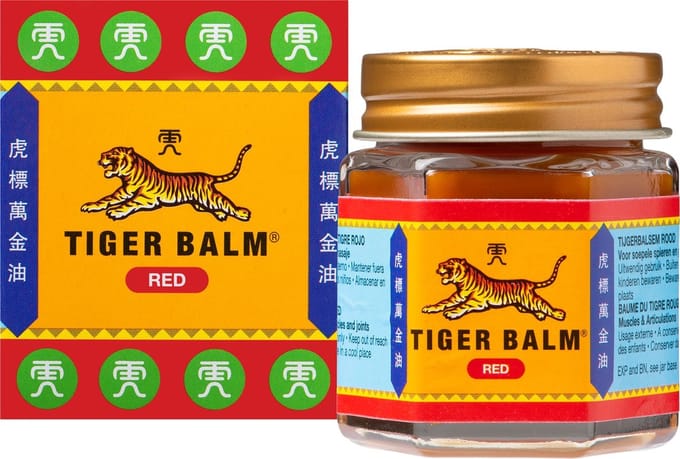 Tiger Balm Tijgerbalsem Rood - 19gr