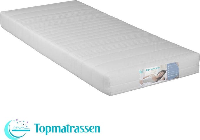 Topmatrassen - SG25 Polyether - 90x210  14 cm dik