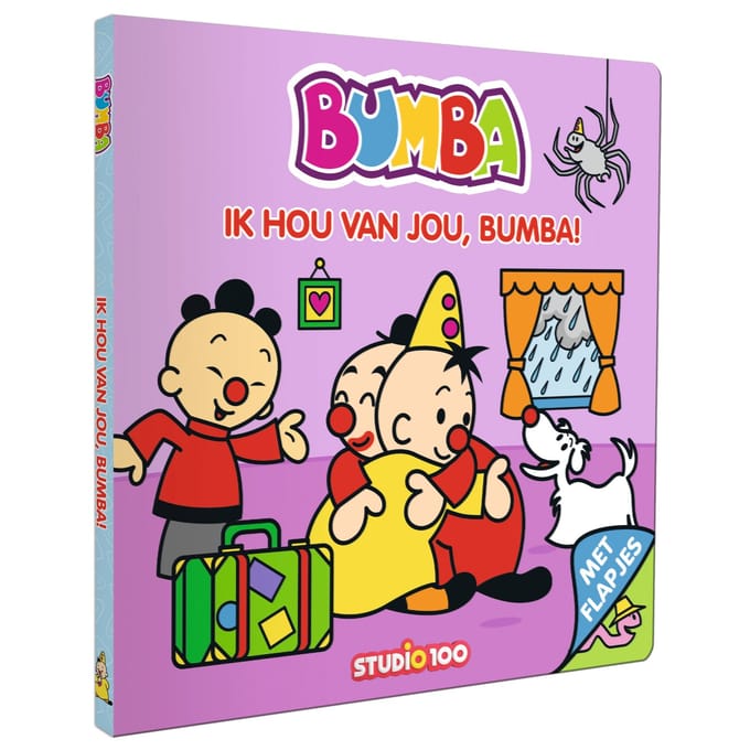 Bumba : Kartonboek Met Flapjes - Ik Hou Van Jou, Bumba! - Inge Laenen
