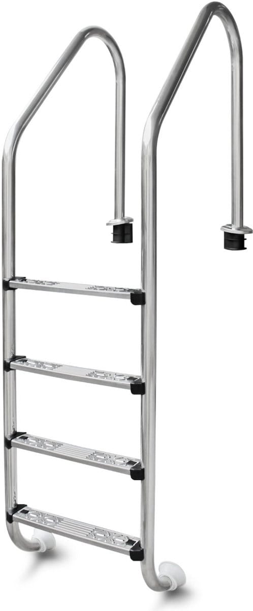 W'eau RVS zwembadtrap 4 treden - AISI 304