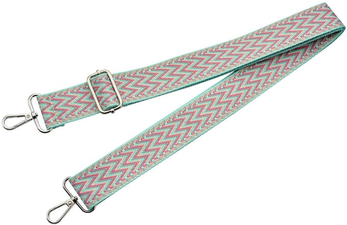 Clayre & Eef Tassenriem 4x140 cm Blauw Synthetisch
