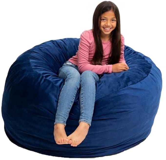 Oversized Zitzak Stoel voor Volwassenen - Comfortabele Bean Bag Lounge Sofa