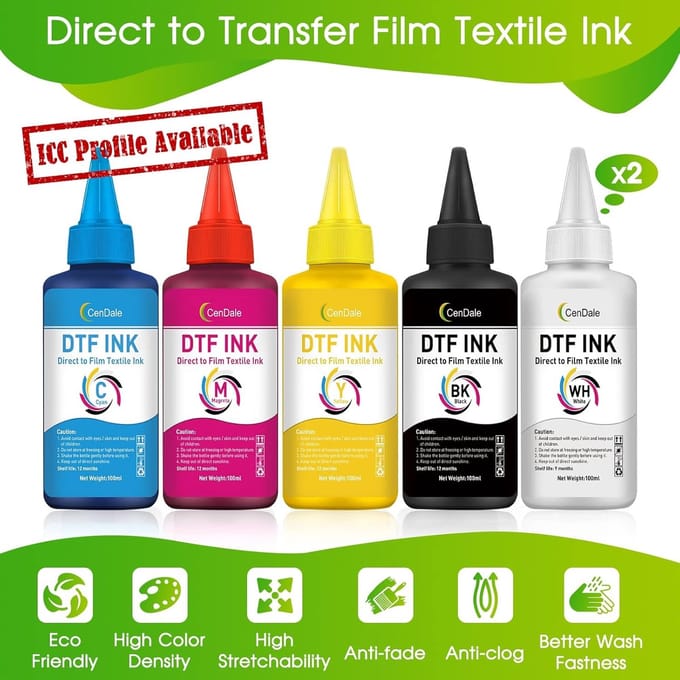 CenDale Premium DTF Ink 600ml