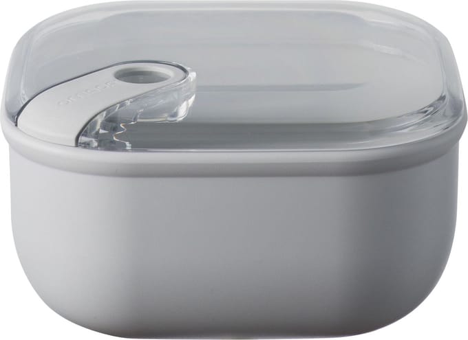 Omada - Pull Box Lunchbox Vierkant 1 liter - Polypropyleen - Grijs -