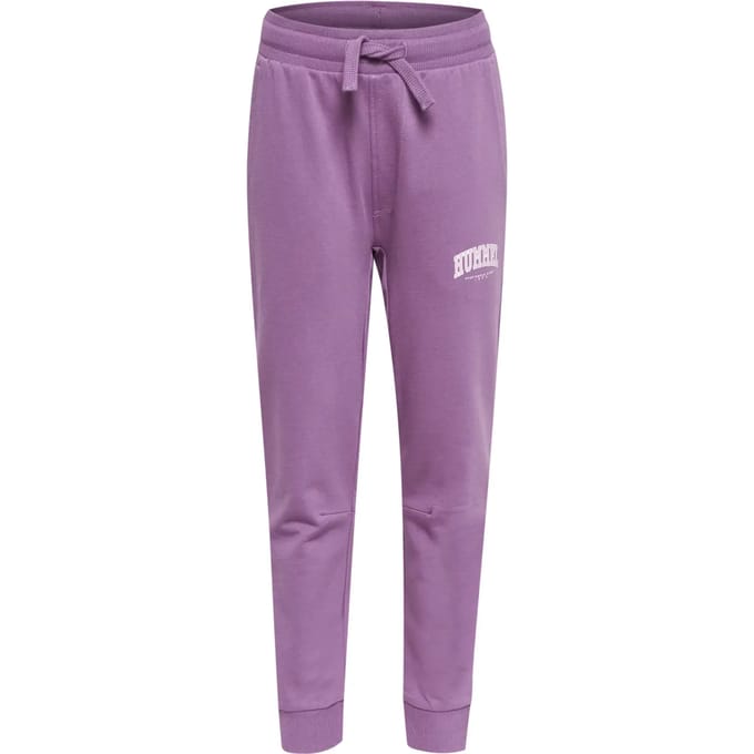 Hummel kinderjoggingbroek Fast Pants Argyle paars