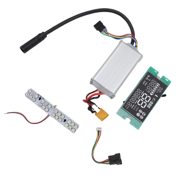 Elektrische Scooter Controller 8 Inch Aluminiumlegering Controller Controlebord Montagekit Vervanging white