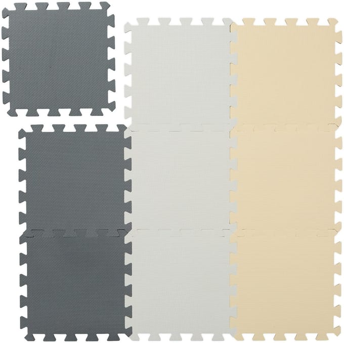 Puzzelmat baby - 9-delig - 30x30 cm - foam