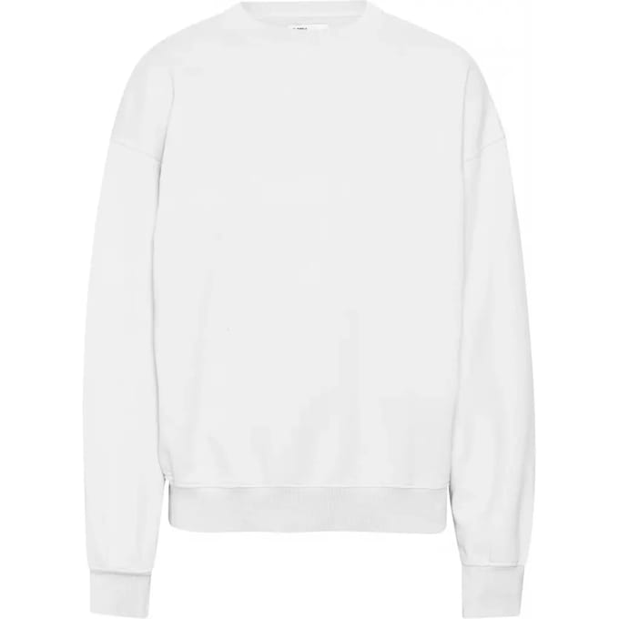 Sweatshirt ronde hals Colorful Standard Organic oversized optical white