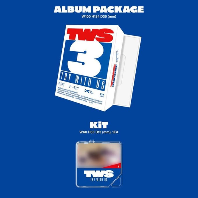 TWS - ESSAYEZ AVEC NOUS KiT Ver. 3e mini-album 1EA gray