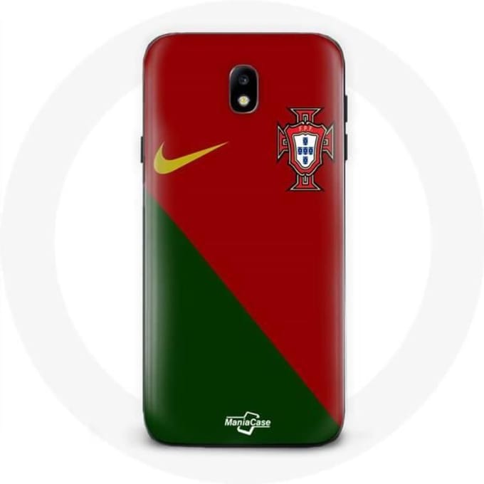 Coque - Maniacase - Samsung Galaxy J7 2017 - Noir - Souple - Maillot Nike