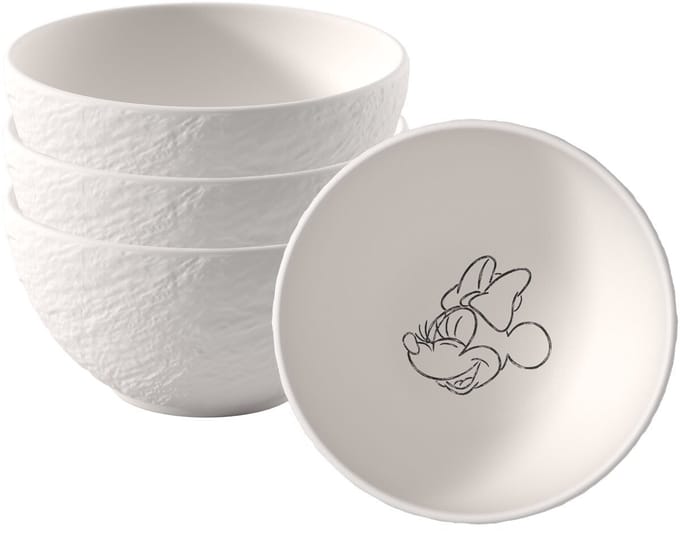 Müslischalen Manufacture Rock blanc - Mickey Mouse ø 14 cm Set van 4