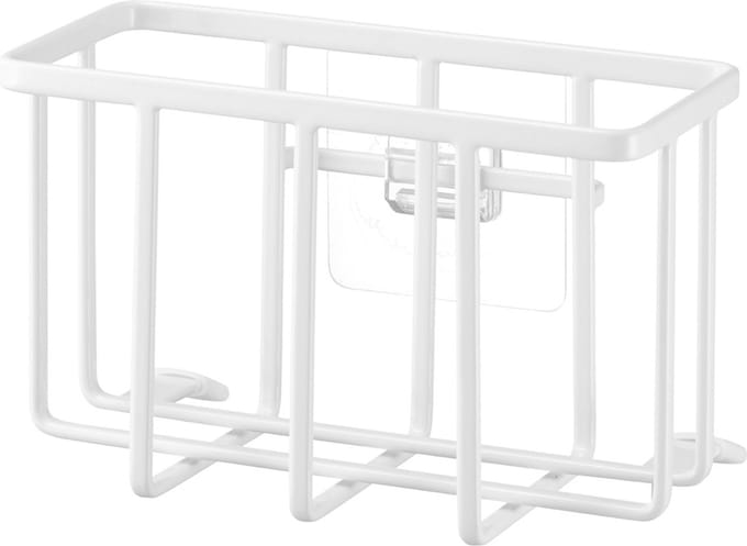 Yamazaki Zelfklevend Gootsteen/Wastafel Mandje - S - Tower - Wit