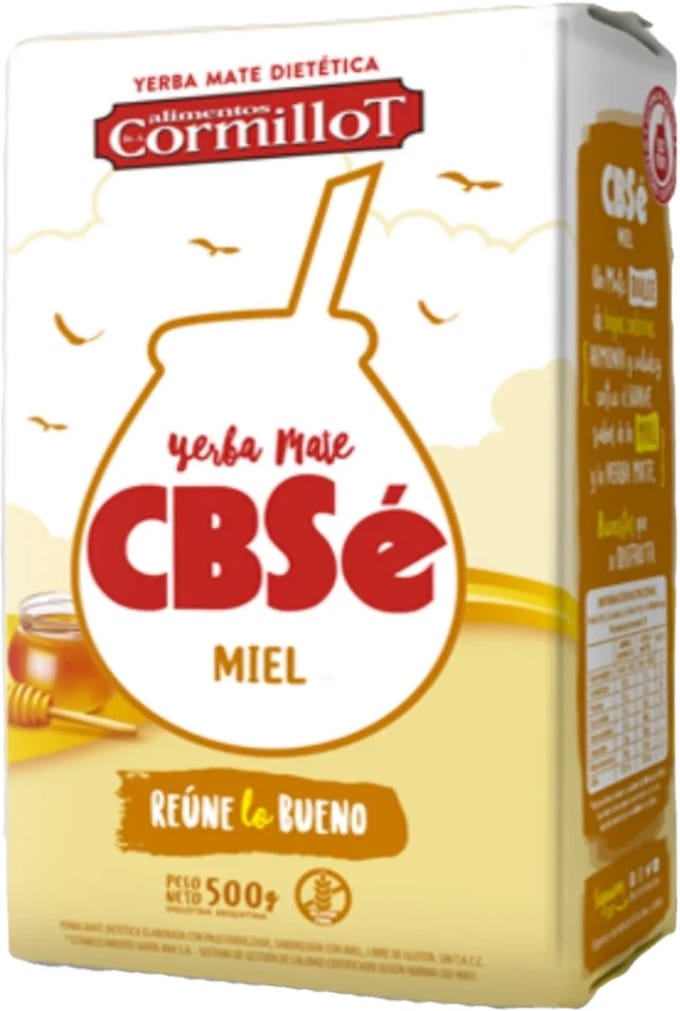 CBSé Miel - Yerba Mate met honing - Argentijnse Thee - 500 gram