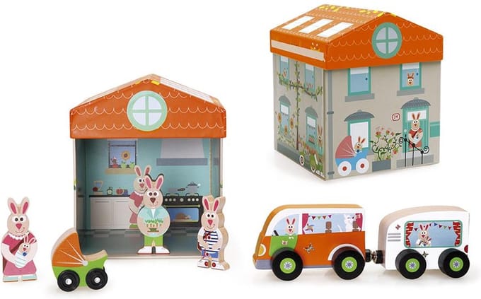 Scratch: SPEELDOOS HUIS 2-in-1