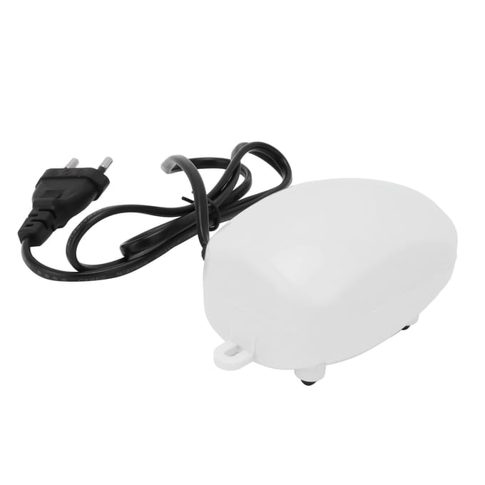 Visaquarium Luchtpomp Kit Mini Stille Aquarium Zuurstofpomp Aquacultuur white