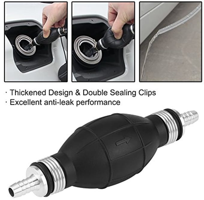 Handmatige vacuümpomp voor brandstofoverdracht - 8mm