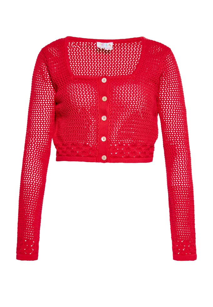 IZIA Vest Dames rood